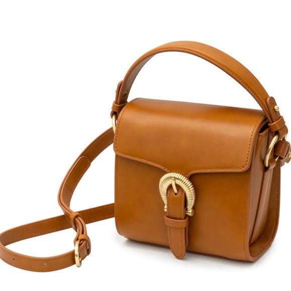 Sancia Handbags - NWT Sancia MADELINA MINI in Teak